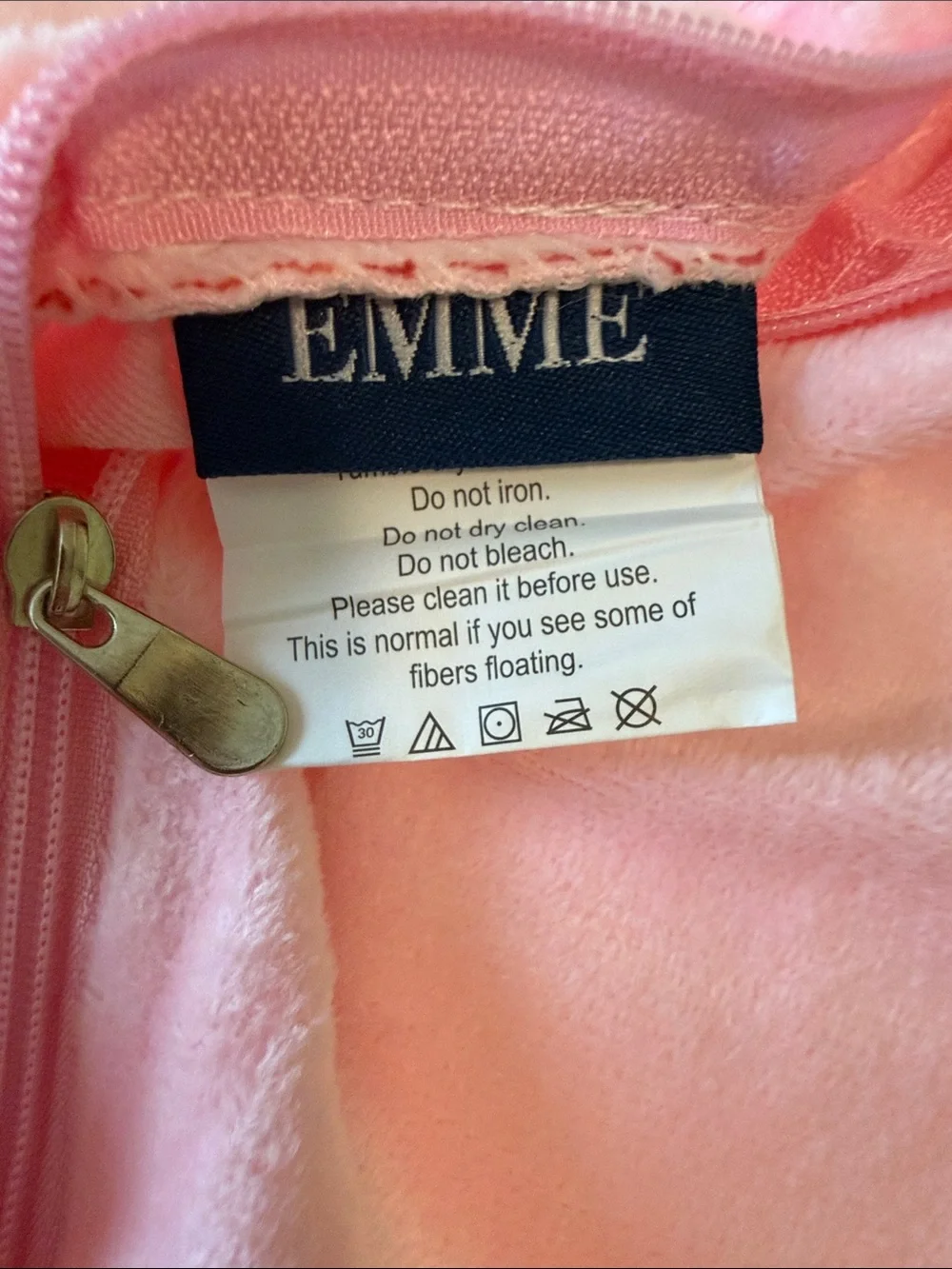 EMME Plush Pink Faux Fur Duvet Cover and Pillow Shams - King/Cal King